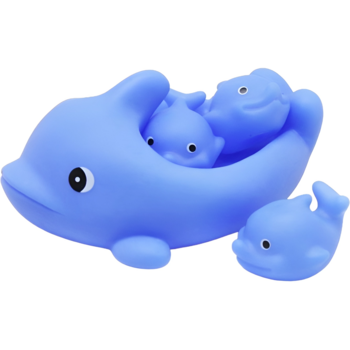 Набор игрушек для купания Bibi Toys Кит 4 шт. (760899BT) - Pampik