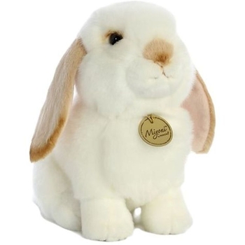 Мягкая игрушка Aurora Кролик вислоухий бело-бежевый, 23 см (170091B) - Pampik