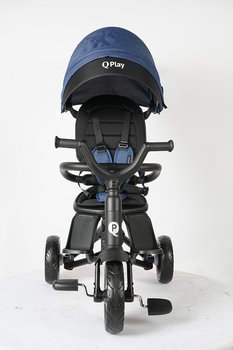 Велосипед складаний триколісний дитячий Qplay Nova Niello Blue (S700-12Nova+EvaBlue) - Pampik - 11
