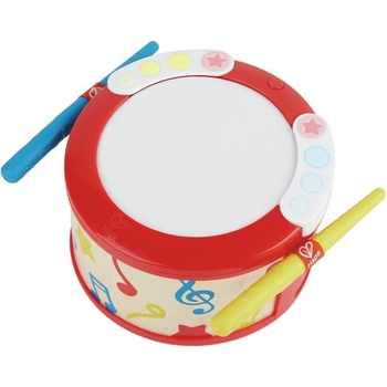 Музыкальная игрушка Hape Барабан со светом и звуками (E0620) - Pampik