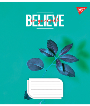 Набір зошитів Yes Believe in yourself А5, в клітинку, 48 аркушів, 10 шт. (767104) - Pampik - 4