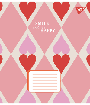 Набор тетрадей Yes Smile and be happy А5, в клетку, 18 листов, 25 шт. (767247) - Pampik - 5