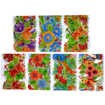 Термоусадочная пленка для пасхальных яиц Цветы - Pampik