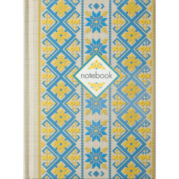 Блокнот Buromax Ethno А-6, 64 листа, бирюзовый (BM.24614104-06) - Pampik