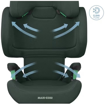 Автокресло Maxi-Cosi RodiFix R i-Size Authentic Green зеленое (8760490110) - Pampik - 15