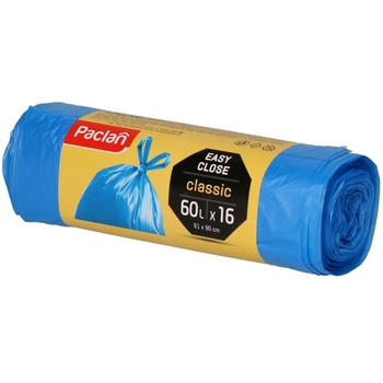 Мішки для сміття Paclan Bunny bags Classic 60 л, 16 шт. - Pampik