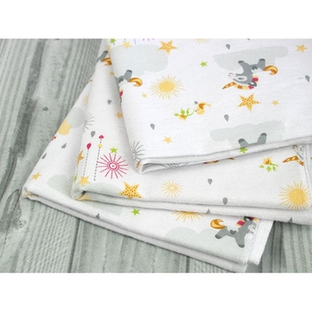 Пелюшка Руно фланель 90х110 см Єдиноріг (204.05_єдиноріг) - Pampik - 5