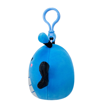 М'яка іграшка-брелок Squishmallows Метелик Вейверлі на кліпсі, 9 см (SQCP00220) - Pampik - 3