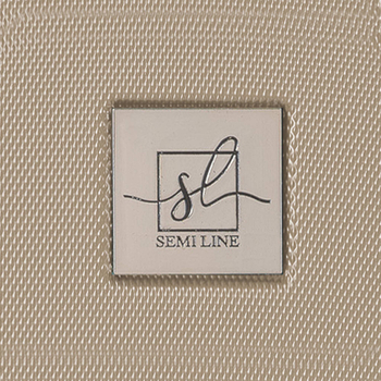 Валіза Semi Line 24" M Champagne/Black (T5674-3) - Pampik - 8