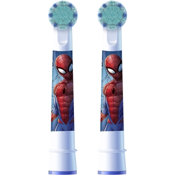 Змінні насадки до електричної зубної щітки Oral-B Pro Kids 3+ Spiderman EB10S, 2 шт. - Pampik - 3