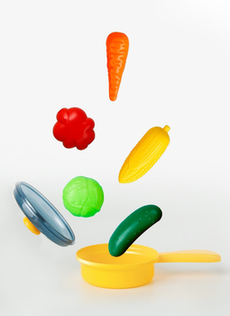 Игровой набор Beiens Мини кухня, красный (9952red) - Pampik - 5