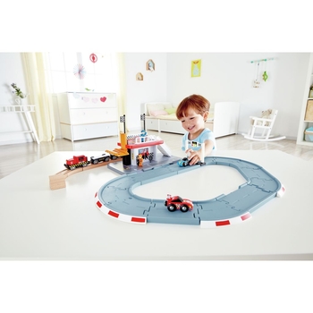 Автотрек Hape Гоночная трасса и станция (E3734) - Pampik - 5