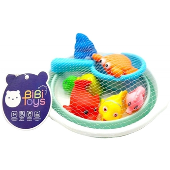 Набір іграшок для купання Bibi Toys Морські тварини 8 шт. (760974BT) - Pampik - 3