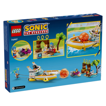 Конструктор LEGO Sonic The Hedgehog Човен із Пригод Тейлза, 393 деталі (76997) - Pampik - 8