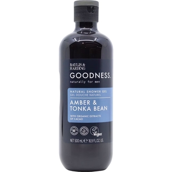 Гель для душа Baylis & Harding Goodness Amber & Tonka Bean 500 мл - Pampik