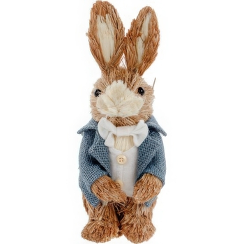 Пасхальный кролик Elen Dekor, мальчик, 20 см (820-040) - Pampik