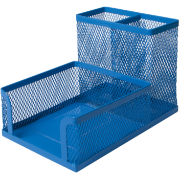 Органайзер настольный Buromax 100x150x90 мм синий (BM.6242-02) - Pampik