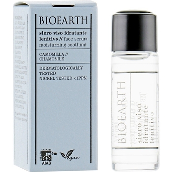 Увлажняющая сыворотка для лица, успокаивающая Bioearth Soothing Moisture Serum 5 мл - Pampik