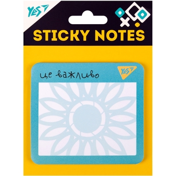 Бумага для заметок Yes Ukraine фигурная 40 листов (170406) - Pampik