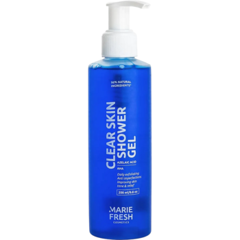 Гель для душу Marie Fresh Cosmetics Clear Skin Shower Gel для проблемних ділянок тіла 200 мл - Pampik