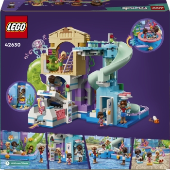 Конструктор LEGO Friends Аквапарк Хартлейк-Сіті, 814 деталі (42630) - Pampik - 2