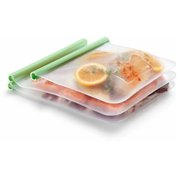 Набір силіконових пакетів Lekue 3 шт. (883446) - Pampik - 2