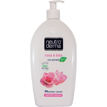 Жидкое мыло Neutroderma Лотос и Роза, 1 л - Pampik