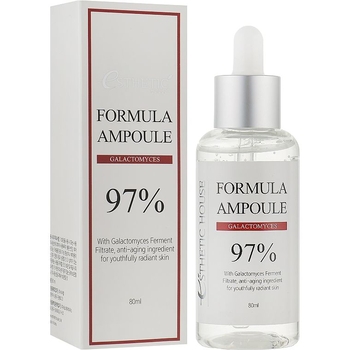 Сыворотка Esthetic House Formula Ampoule Galactomyces с ферментированными дрожжевыми грибами 80 мл - Pampik