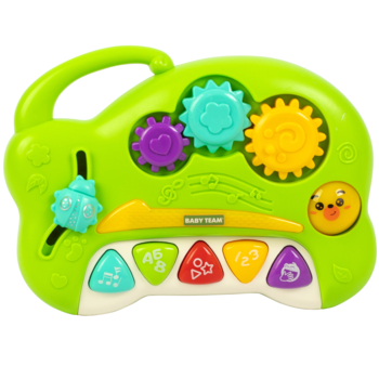 Музична іграшка Baby Team Забавка (8645_зелений) - Pampik