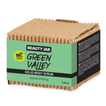 Твердый скраб и моющее средство для тела Beauty Jar Зеленая долина 100 г - Pampik