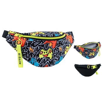 Сумка-бананка дитяча Kite 2577-3 Joystick Mood (K24-2577-3) - Pampik - 3