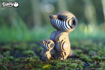 Збірна 3Д модель Eugy Зоопарк Сурикат (XEG-046) - Pampik - 8