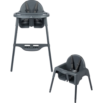 Стільчик для годування Bebe Confort Meely Graphite - Pampik - 5