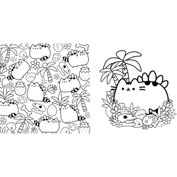 Розмальовка Артбукс Pusheen 96 сторінок (9786175232033) - Pampik - 5