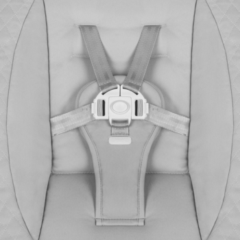 Крісло-гойдалка Lionelo Iris Grey Concrete, сірий - Pampik - 7