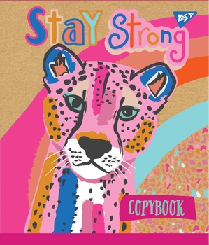 Набор тетрадей Yes Rainbow animal А5, в линейку, 18 листов, 10 шт. (765093) - Pampik - 2