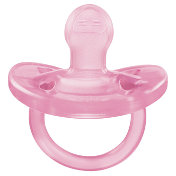 Пустышка Chicco PhysioForma Soft силикон, 6-16 мес., 1 шт., розовая (73091.92) - Pampik - 2