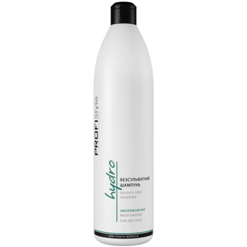 Безсульфатний шампунь ProfiStyle Hydro Зволожуючий для сухого волосся, 1 л - Pampik