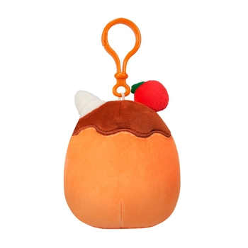 М'яка іграшка-брелок Squishmallows Вафелька Вівер на кліпсі, 9 см (SQCP00219) - Pampik - 4