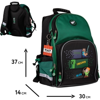 Рюкзак школьный полукаркасный Yes S-100 Minecraft (559760) - Pampik - 21