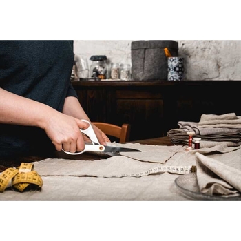 Ножницы универсальные Fiskars FF 21 см белые (1020412) - Pampik - 3