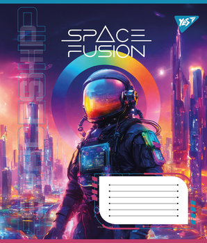 Набір зошитів Yes Space fusion А5, в клітинку, 60 аркушів, 10 шт. (767147) - Pampik - 5