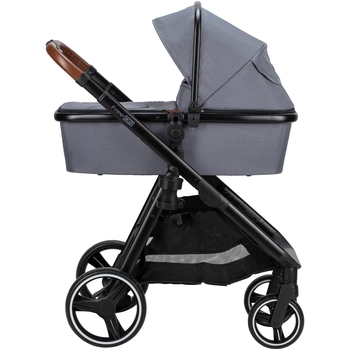 Коляска для дитини універсальна 4 в 1 FreeON Bloom dark grey (49690) - Pampik - 2