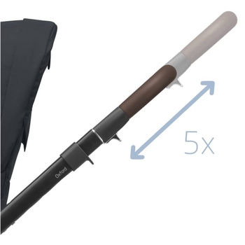 Коляска прогулянкова Maxi-Cosi Oxford essential graphite (1150750110) - Pampik - 8