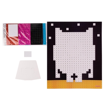 Набір для творчості 1 Вересня Піксельний Монстрик Аплікація стікерами з фоамірану ЕВА (954582) - Pampik - 2