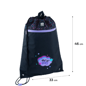 Сумка для взуття Kite 601M Get it Girl (K24-601M-7) - Pampik - 4