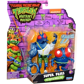 Набор игровых фигурок TMNT Ракушки-Ниндзя Суперфлайс (83481) - Pampik - 4
