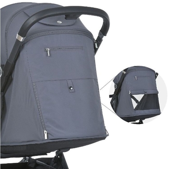 Коляска El Camino Beya ME 1127-S midnight gray - Pampik - 7