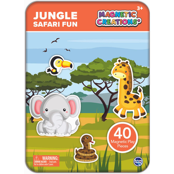 Ігровий розвиваючий набір TCG Magnetic Сафарі парк (23028) - Pampik