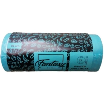 Пакеты для мусора Fantasy Home Пакеты 35 л, 30 шт. - Pampik
